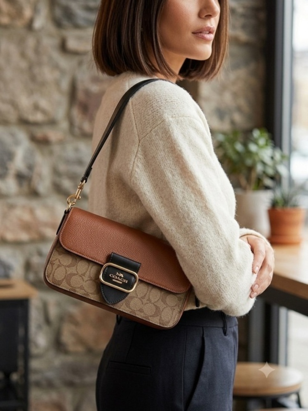 Coach Morgan Colorblock Signature Womens Crossbody/Shoulder Bag